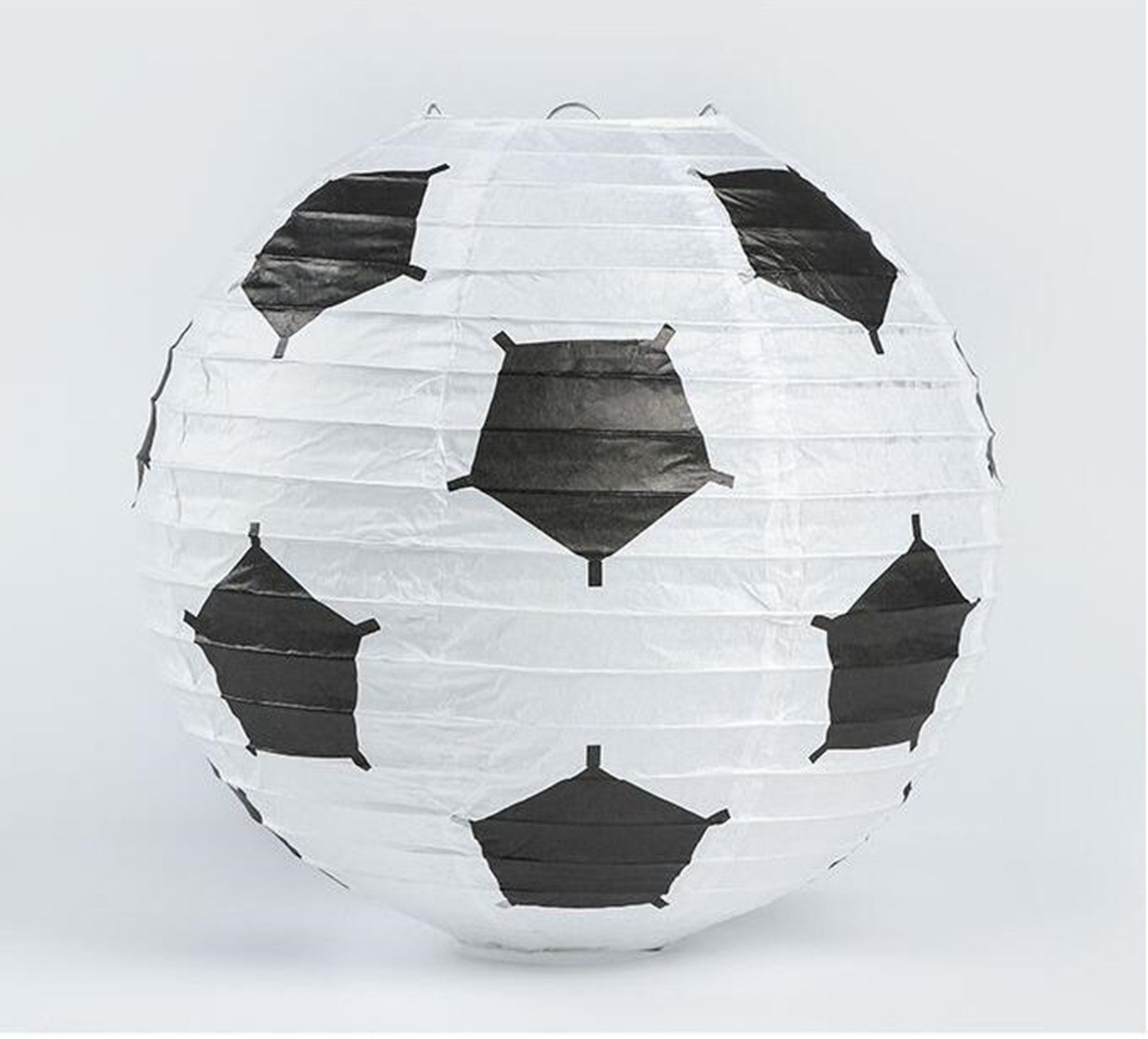 Soccer lantern / Paper Lantern / Football Lantern Decoration Etsy