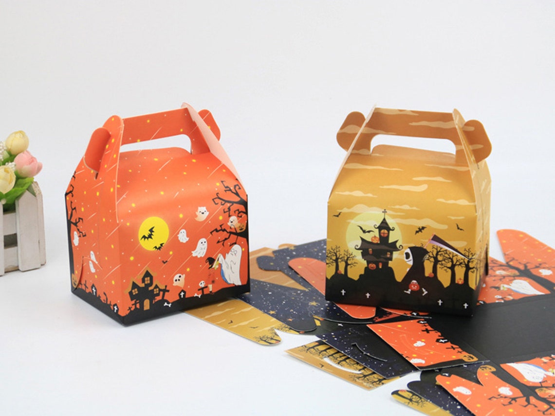 1pcs 50pcs Halloween supplies Halloween decorations Boxes Etsy