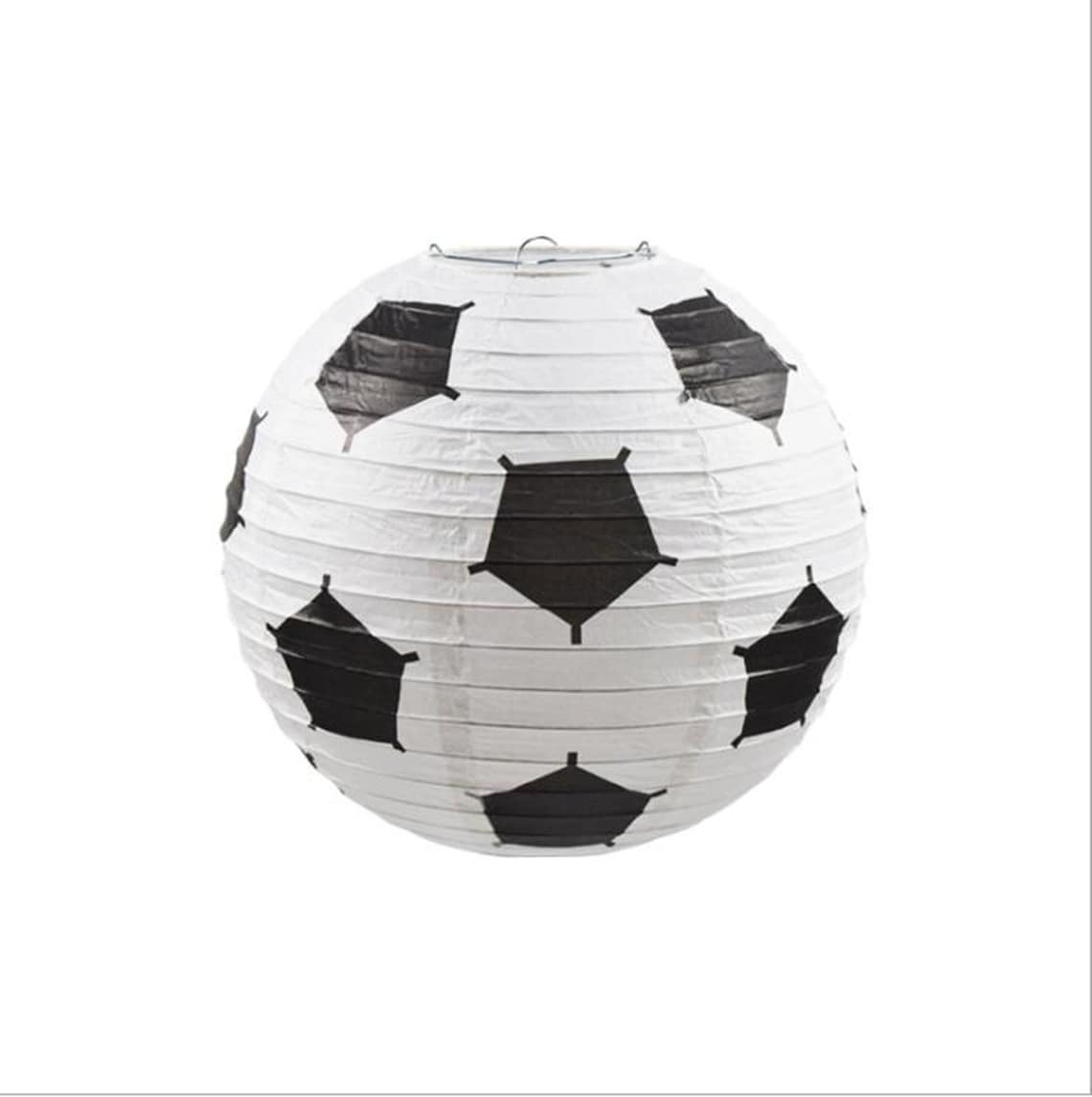 Soccer lantern / Paper Lantern / Football Lantern Decoration Etsy