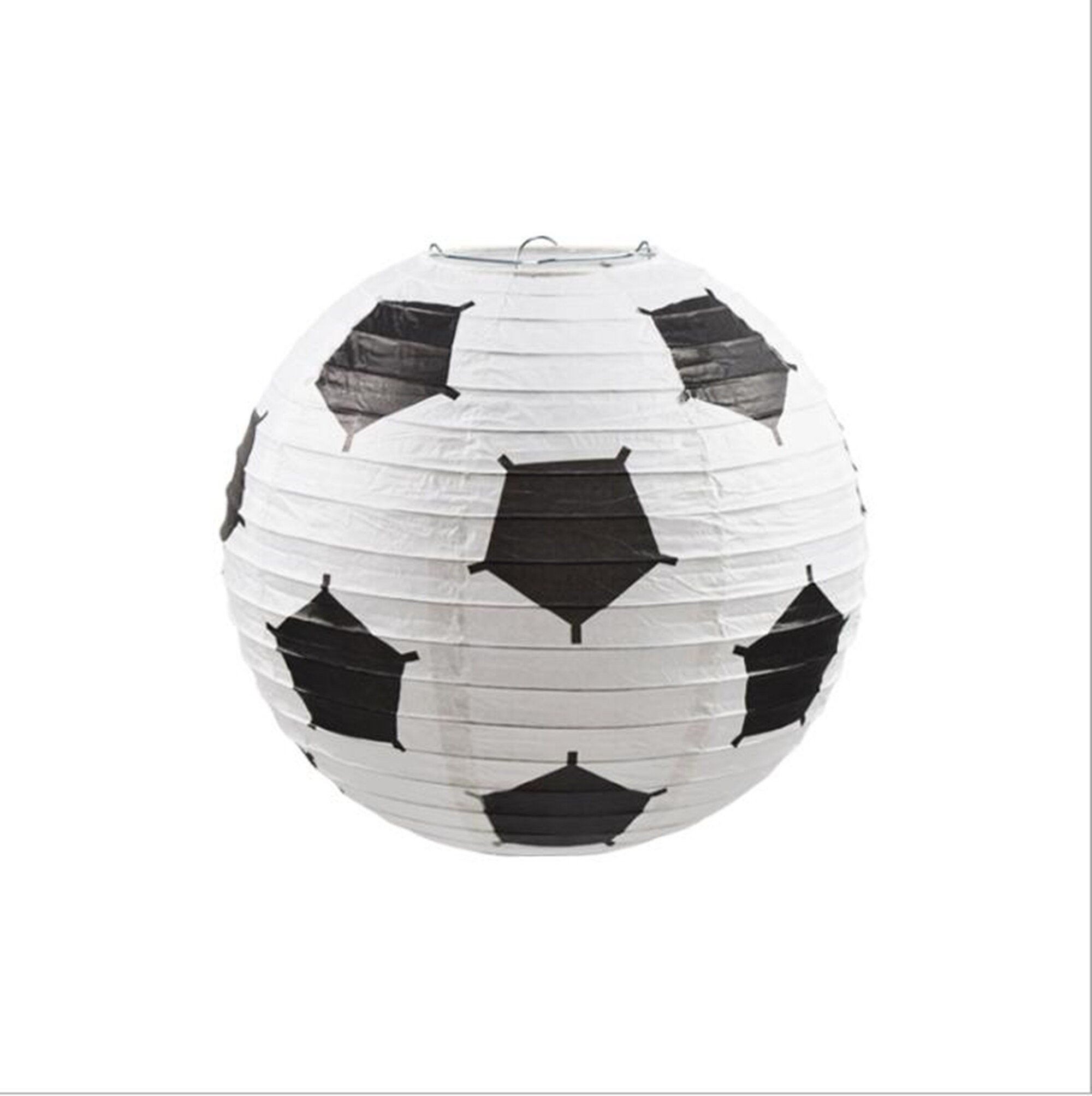 Soccer lantern / Paper Lantern / Football Lantern Decoration Etsy