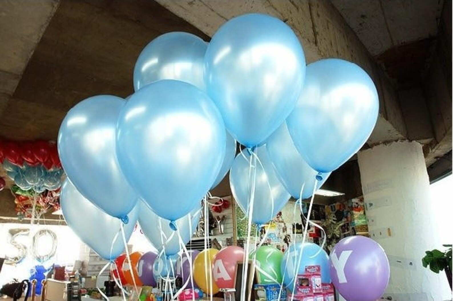 100pcs/lot 10inch Latex Balloon / Birthday Bouquet Balloon Set | Etsy