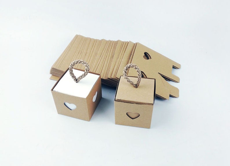 Treat Boxes-Party Boxes -Birthday Party -Gift Box -Favor Boxes -Wedding Favor Boxes 1pcs 50pcs,100pcs Kraft Gift Boxes Candy Box