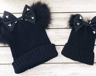 disney pom pom hat