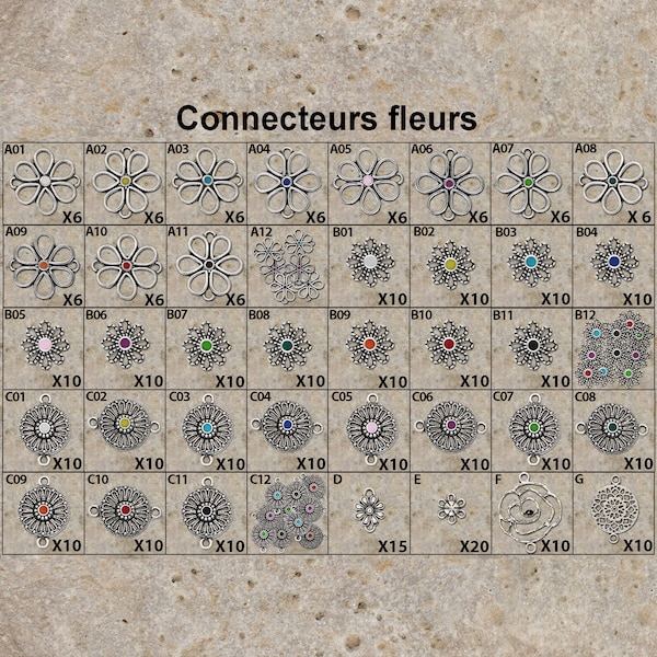 Connecteur fleur