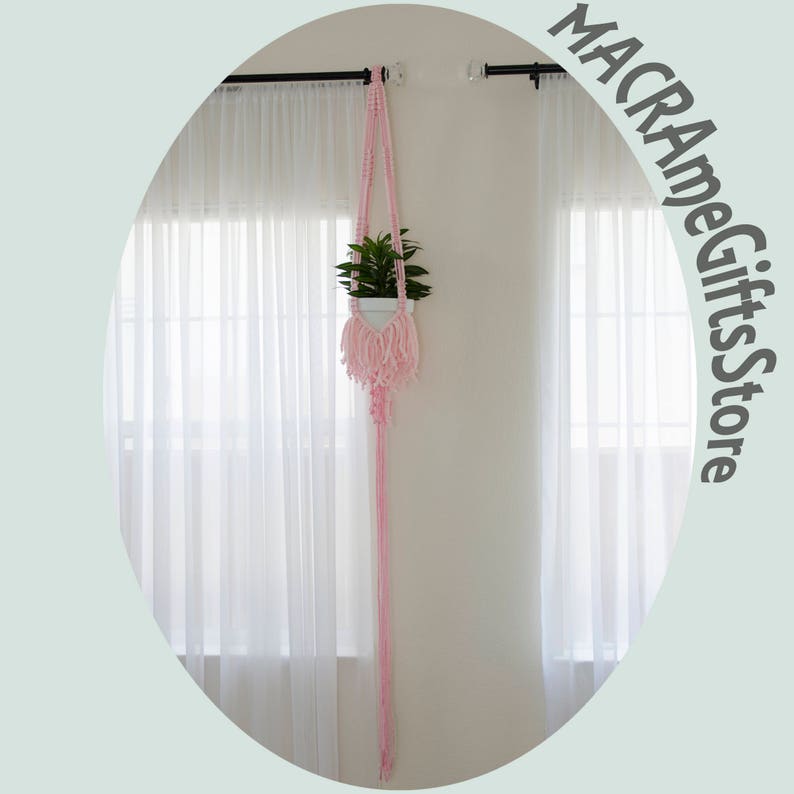 Plant Hanger Over The Curtain Rod Decoration Kids Room Image 0