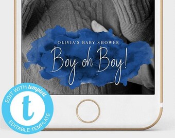 Navy Baby Shower Etsy