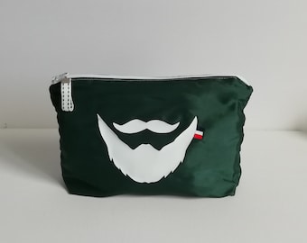 Borsa portaoggetti da uomo verde foresta - Borsa da toilette