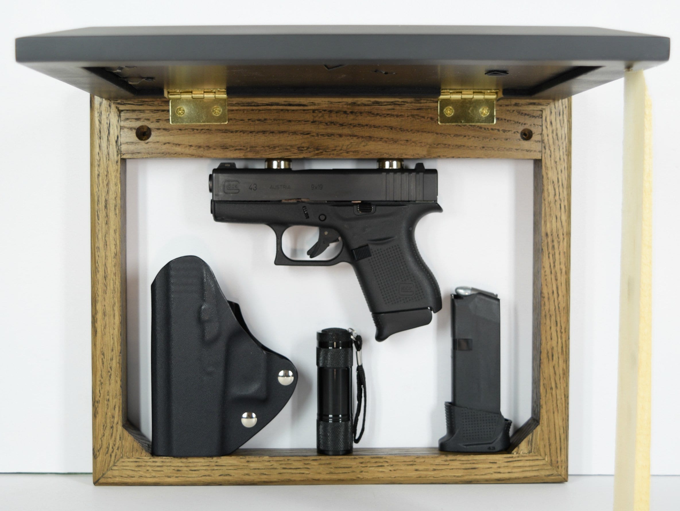 Hide a gun furniture pistol storage spot home defense Etsy