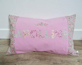 Pink Donut Throw Pillow Nursery Decorative Cushion Mini Stuffed