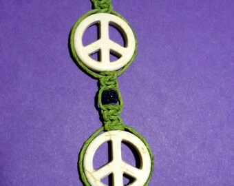 Pulsera de signo de paz