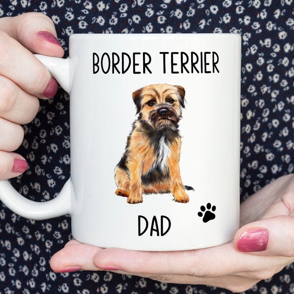 Border Terrier Dad Mug