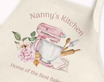 Nanny’s kitchen apron, gift for Nanny