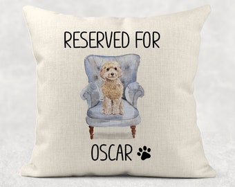 Cockapoo cushion | Etsy Cockapoo Pillow Case Cockapoo