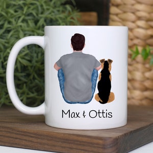 Customisable Dog Dad Mug - Dog Mug - Custom Dog mug - Dog owner gift - Dog owner mug- Dog Dad