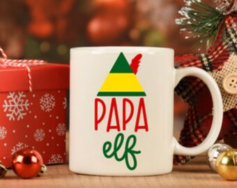 papa elf mug