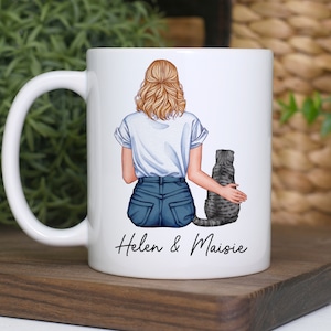 Customisable Cat Mum Mug - Cat Mug - Custom Cat mug - Cat owner gift - Cat owner mug- Cat Mum