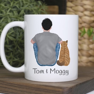 Customisable Cat Dad Mug - Cat Mug - Custom Cat mug - Cat owner gift - Cat owner mug- Cat Dad