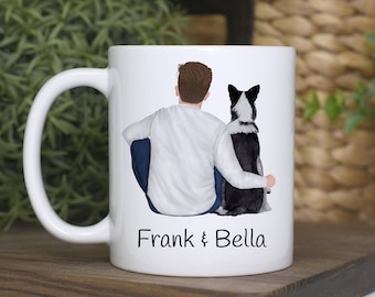 Customisable Dog Dad Mug - Dog Mug - Custom Dog mug - Dog owner gift - Dog owner mug- Dog Dad