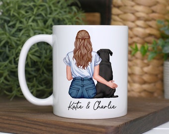 Customisable Dog Mum Mug - Dog Mug - Custom Dog mug - Dog owner gift - Dog owner mug- Dog Mum