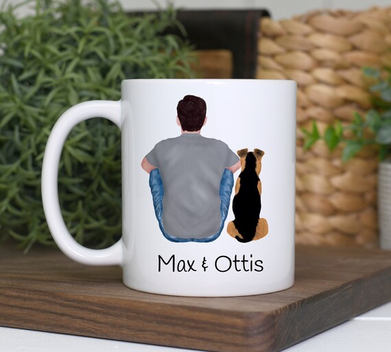 Customisable Dog Dad Mug - Dog Mug - Custom Dog mug - Dog owner gift - Dog owner mug- Dog Dad