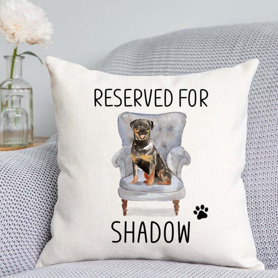 Rottweiler pillow 2025