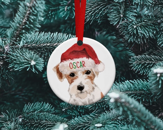 Jack Russell Christmas Tree Bauble- Dog bauble Dog Christmas