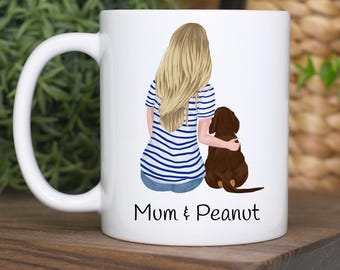 Customisable Dog Mum Mug - Dog Mug - Custom Dog mug - Dog owner gift - Dog owner mug- Dog Mum