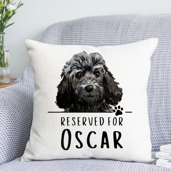Cockapoo Cushion Dog Cushion Dog Related Gift Reserved Etsy