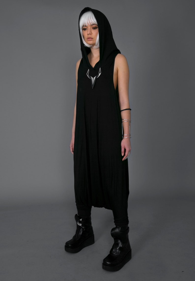 JUMPSUIT WITH DROP CROTCH GATEWAY TO THE AFTERLIFE
