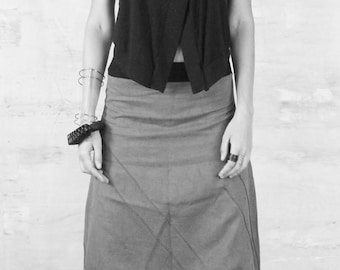 Linen Harem Pant | Drop Crotch Pants | Minimalistic Harem Pant | Dystopian Clothing | Womens Harem Pant | Vegan Clothing | Low Crotch Pants