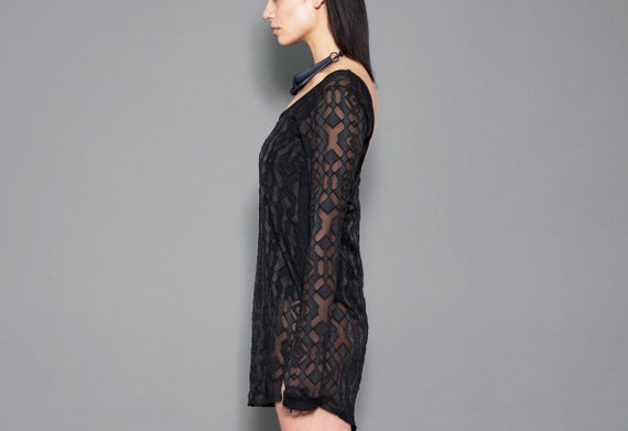 bow strapless mini dress Sheer Luck Reve Beaded Bow Strapless Mini Dress Coffee / M