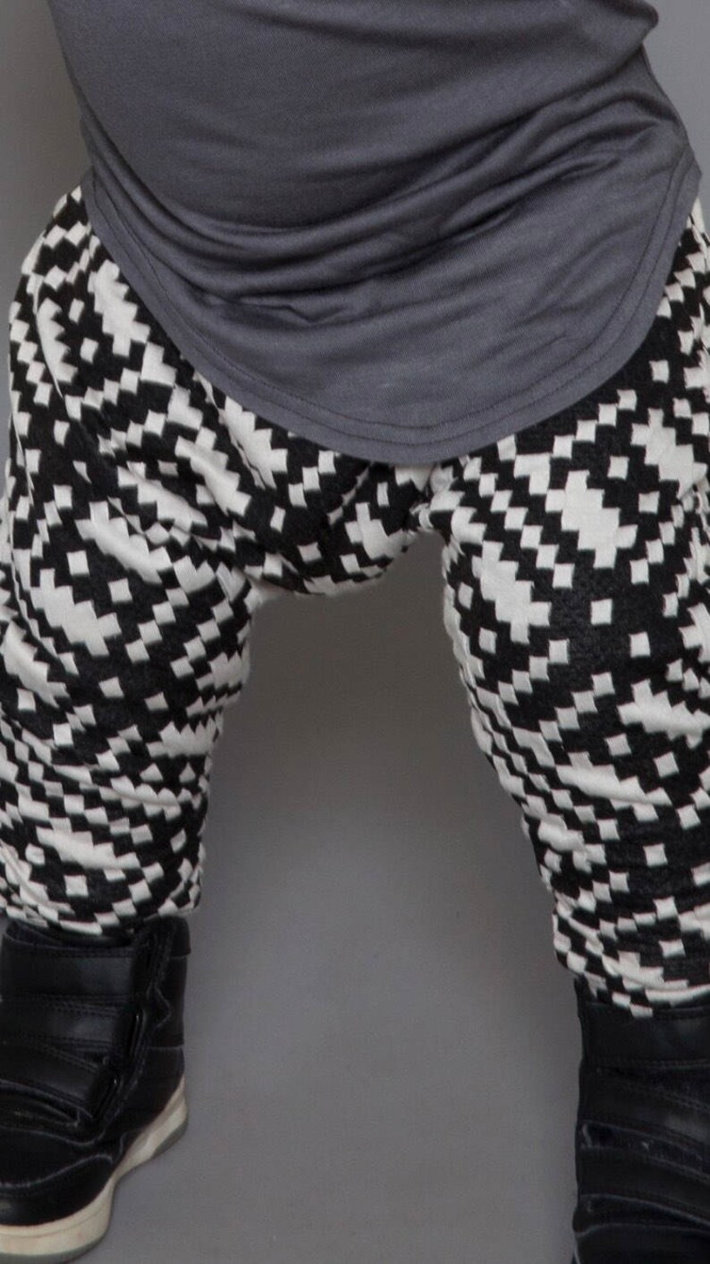 harem pants printed