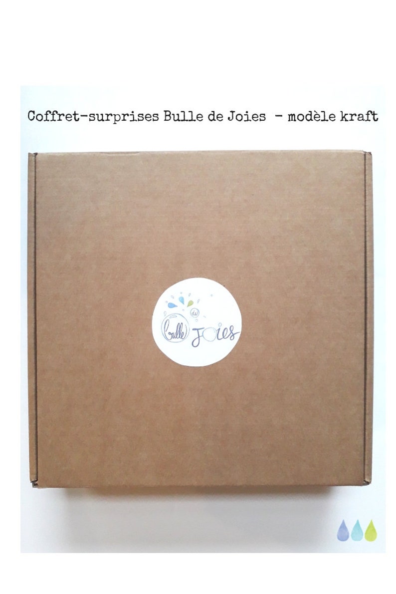 Bulle de Joies La 100% Papier coffret surprise créations fait-main amour du papier cadeau original idée cadeau cadeau noël image 6