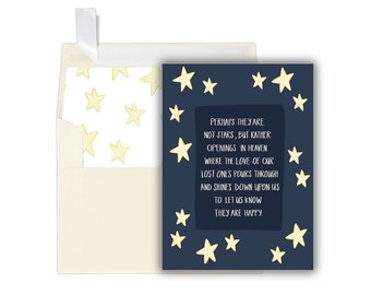 Grief, Loss, Sympathy Quote Card