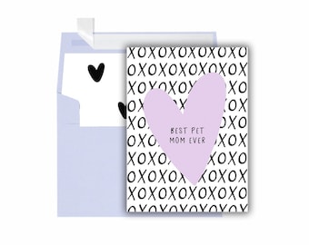Pet Mom Mother's Day Card