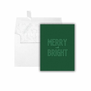Merry & Bright Holiday Greeting Card
