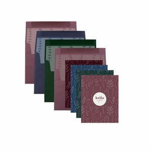 Tarjeta Hello You Greeting - Set de 4