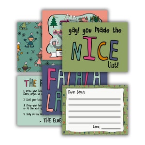 Caro Babbo Natale Letter Kit