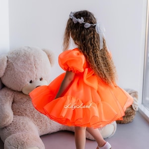 junior neon dresses One-Shoulder blue stones and crystals Royal Pageant Dress for Little Girls - Fun Fashion for Birthday, Formal Cocktail Party, and Drama