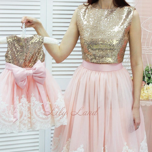 Mother Daughter Matching Dresses 