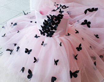 bebe butterfly dress