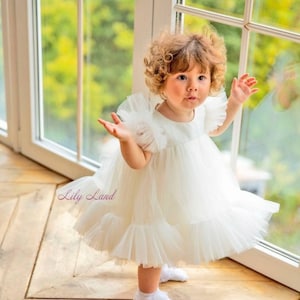 Puffy dresses for best sale 1 year old