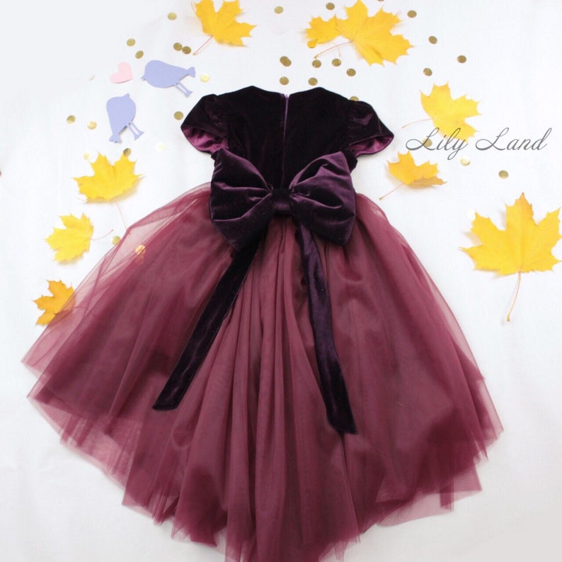Dark Purple Dress Toddler