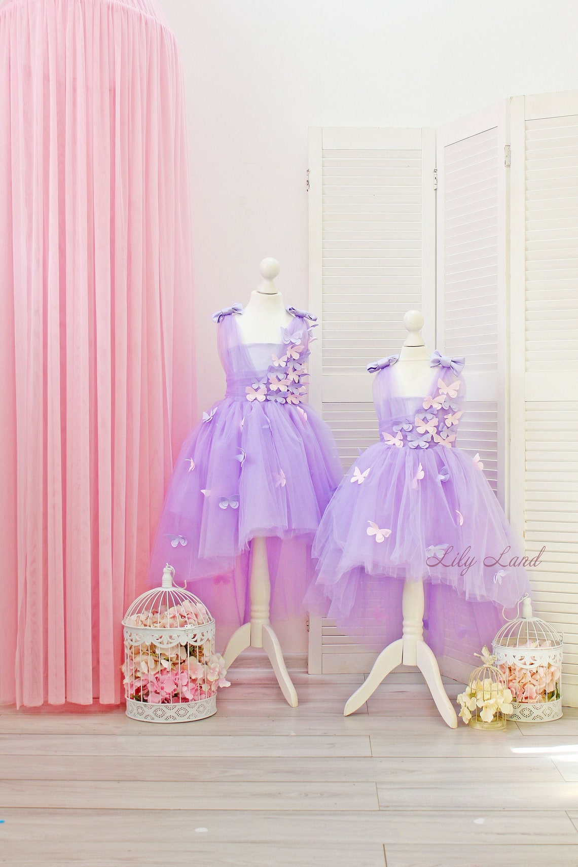 Baby dress with butterfly butterfly style birthday girl Etsy