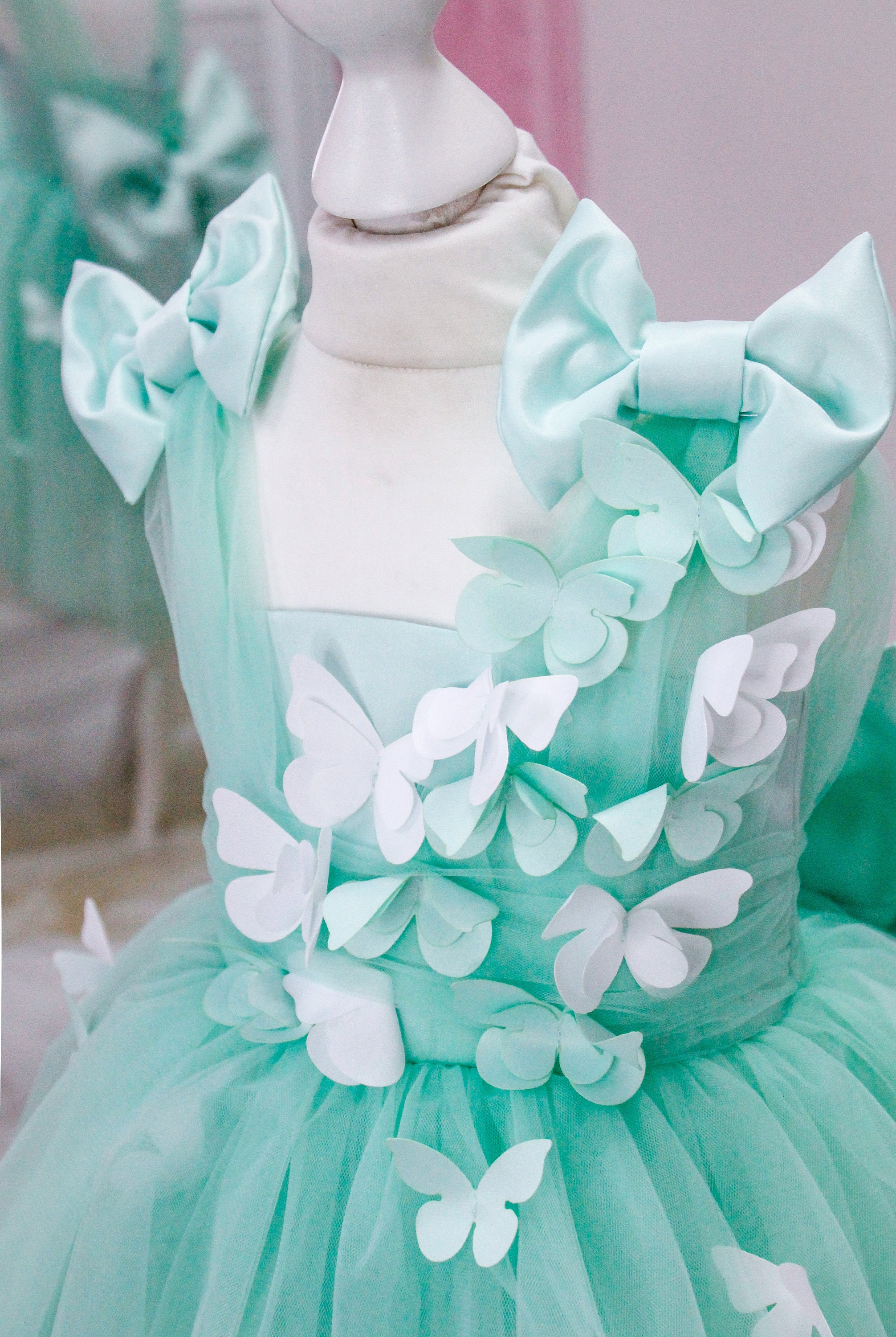 Baby Birthday Butterfly Style Dress First Birthday Party Etsy