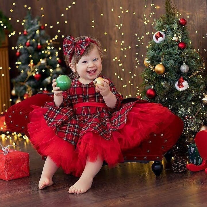 My First Christmas Baby Girl – Casaco xadrez com estampa de cargo, para  meninos e meninas, >C - rosa, 3-6 Meses