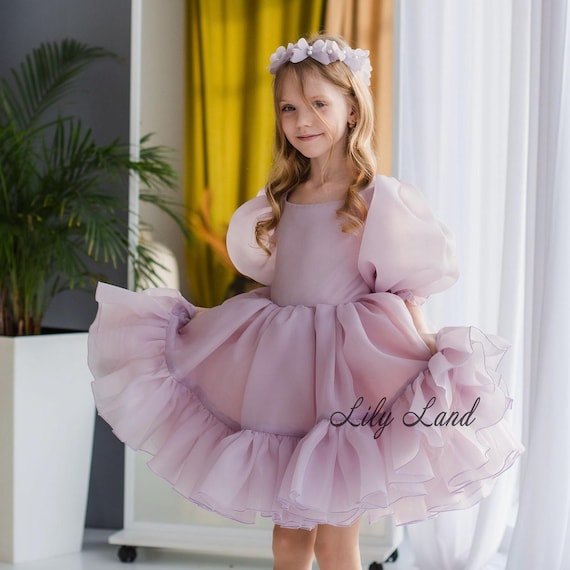 fitted lace wedding dress Amazing V Neck Beading Lavender Ball Gown Puffy Girls Sweet Quinceaner –  Siaoryne main image 0