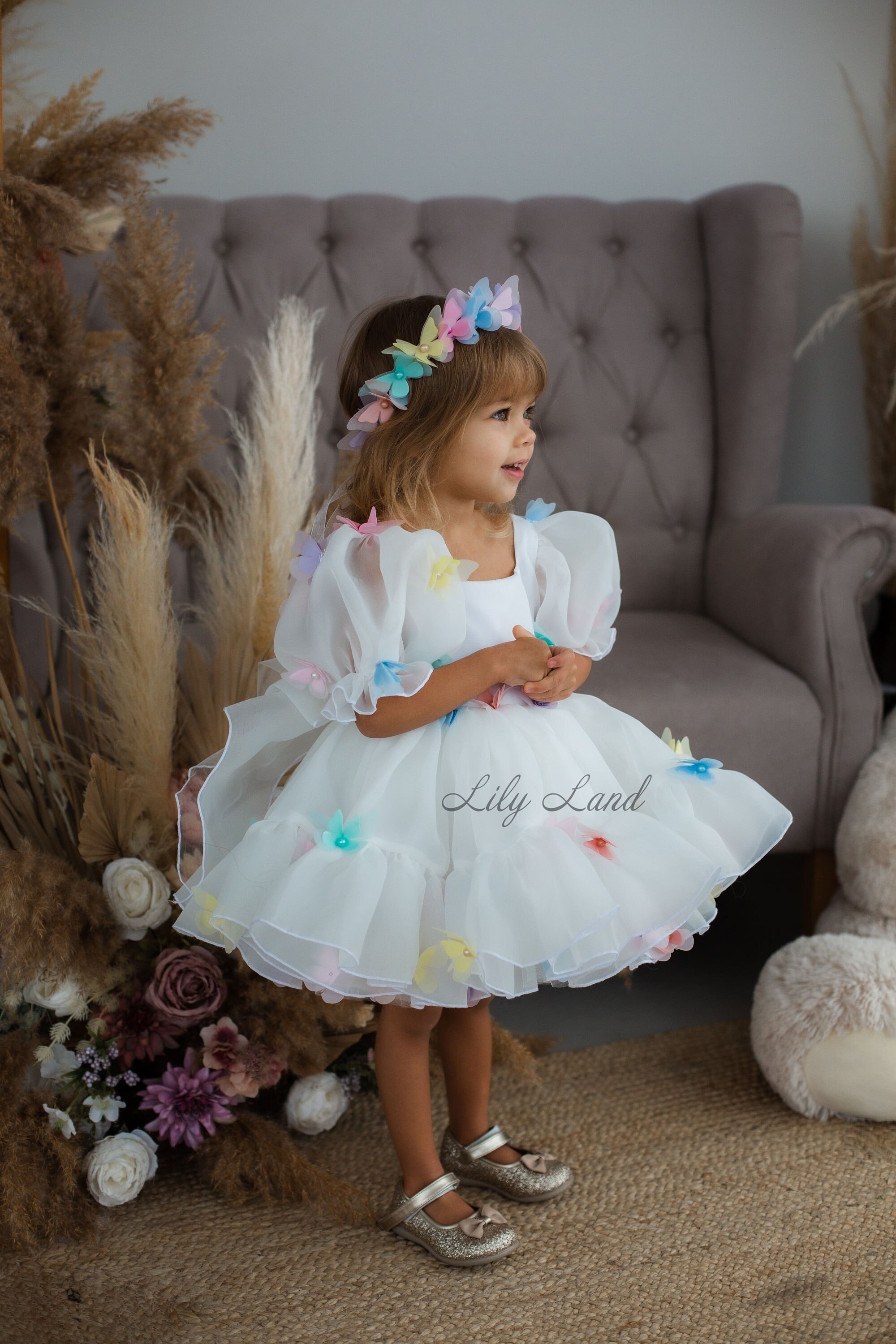 Baby girl tea party dress clearance