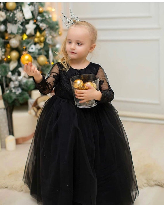 toddler girl black dress
