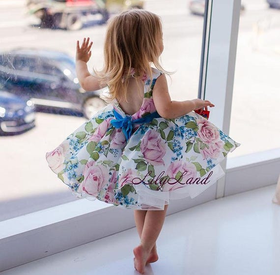 princess polly baby blue dress Floral Prom Dresses - Flower Prom Dresses main image 1